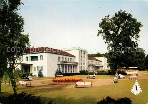 AK / Ansichtskarte Bad Lippspringe Kurhaus Kurhotel im Kaiser Karls Park Kat. Bad Lippspringe