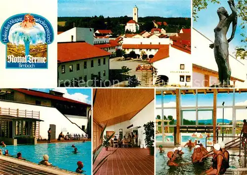 AK / Ansichtskarte Birnbach Rottal Thermalbad Ortspartie