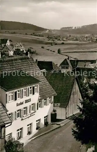 AK / Ansichtskarte Luetzenhardt Hotel Pension Hirsch Kat. Waldachtal