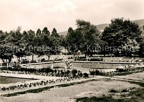 AK / Ansichtskarte Bad Soden Salmuenster Schwimmbad  Kat. Bad Soden Salmuenster