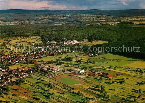 AK / Ansichtskarte Karlsbad Karlsruhe Langensteinbacherhoehe Bibelkonferenzstaette Fliegeraufnahme Kat. Karlsbad