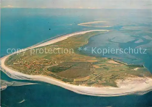 AK / Ansichtskarte Langeoog Nordseebad Nordseeinsel Fliegeraufnahme Kat. Langeoog