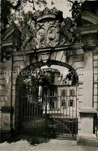 AK / Ansichtskarte Bad Nassau Schlosstor Kat. Nassau Lahn