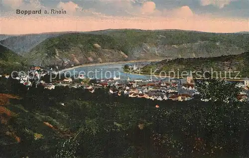 AK / Ansichtskarte Boppard Rhein Panorama Kat. Boppard