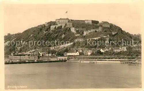 AK / Ansichtskarte Koblenz Rhein Festung Ehrenbreitstein Kat. Koblenz