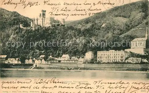 AK / Ansichtskarte Koblenz Rhein Schloss Stolzenfels Kat. Koblenz