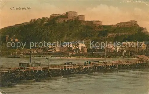 AK / Ansichtskarte Koblenz Rhein Festung Ehrenbreitstein Kat. Koblenz