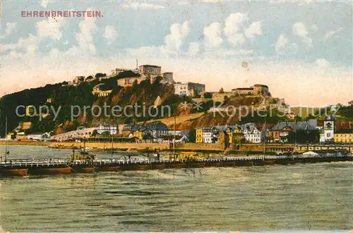 AK / Ansichtskarte Koblenz Rhein Festung Ehrenbreitstein Kat. Koblenz