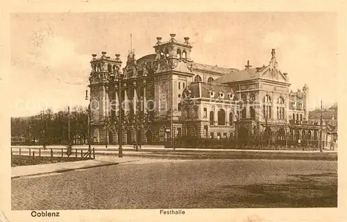 AK / Ansichtskarte Koblenz Rhein Festhalle Kat. Koblenz