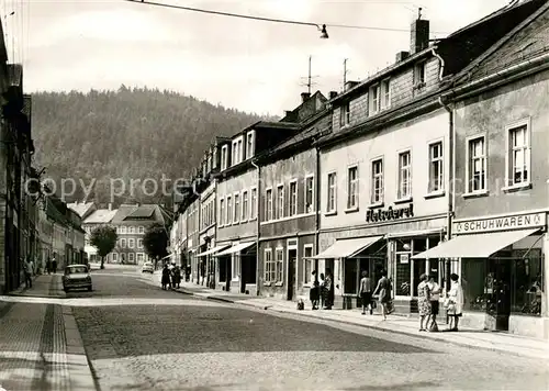 AK / Ansichtskarte Bad Gottleuba Berggiesshuebel Ernst Thaelmann Strasse  Kat. Bad Gottleuba Berggiesshuebel