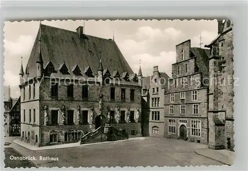 AK / Ansichtskarte Osnabrueck Rathaus Kat. Osnabrueck