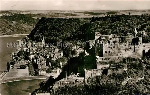 AK / Ansichtskarte St Goar Rhein mit Burg Rheinfels Kat. Sankt Goar