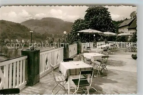 AK / Ansichtskarte Bergnassau Gasthof Muehlbachterrasse Kat. Nassau