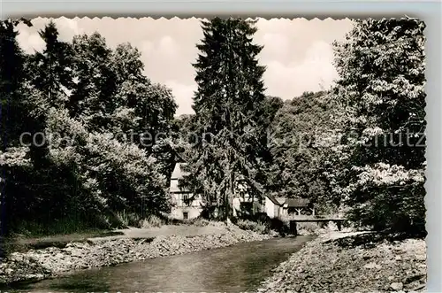 AK / Ansichtskarte Nassau Lahn Schulmuehle Muehlbachtal Kat. Nassau