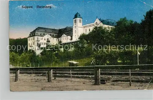 AK / Ansichtskarte Boppard Rhein Marienberg Kat. Boppard