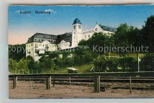 AK / Ansichtskarte Boppard Rhein Marienberg Kat. Boppard