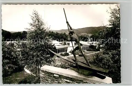 AK / Ansichtskarte Salzig Bad Skulptur Kat. Boppard