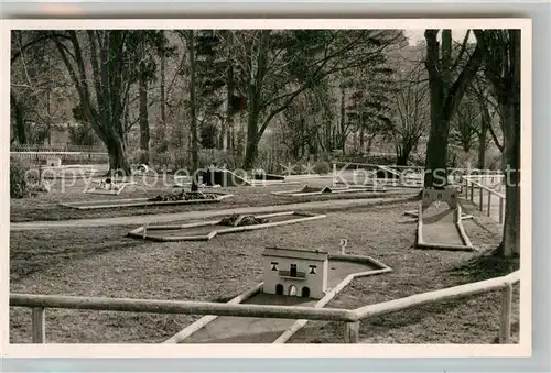 AK / Ansichtskarte Nassau Bad Kleingolfanlage Kurpark Kat. Nassau Lahn