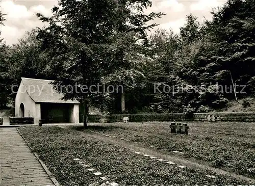 AK / Ansichtskarte Grosslittgen Kloster Himmerod Ehrenfriedhof Kat. Grosslittgen