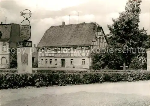 AK / Ansichtskarte Meerane Gasthof Schwanefeld Kat. Meerane