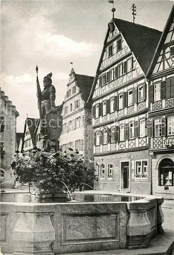 AK / Ansichtskarte Bad Mergentheim Milchlingsbrunnen Kat. Bad Mergentheim