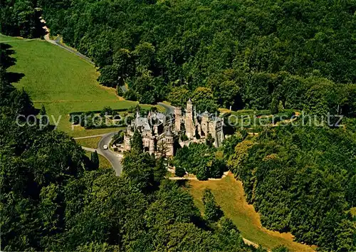 AK / Ansichtskarte Wilhelmshoehe Kassel Loewenburg Bergpark Fliegeraufnahme Kat. Kassel