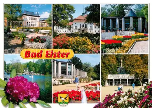 AK / Ansichtskarte Bad Elster Koenigliches Kurhaus Albert Bad Moritzquelle Gondelteich Kunsthalle Wandelhalle Marienquelle Kurpark Kat. Bad Elster