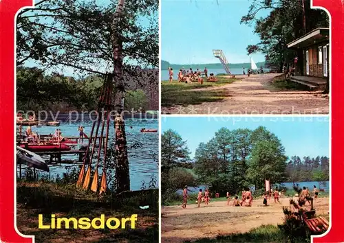 AK / Ansichtskarte Limsdorf Strandbad Springsee Kat. Storkow Mark