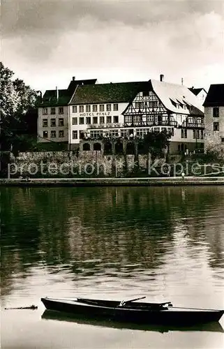 AK / Ansichtskarte Neckargemuend Hotel Pfalz  / Neckargemuend /Heidelberg Stadtkreis