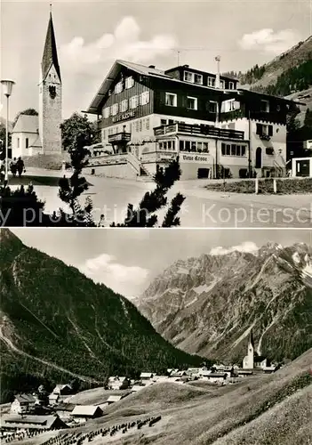 AK / Ansichtskarte Mittelberg Kleinwalsertal Hotel Neue Krone Kat. Oesterreich