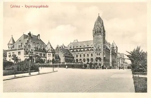 AK / Ansichtskarte Coblenz Koblenz Regierungsgebaeude Kat. Koblenz Rhein