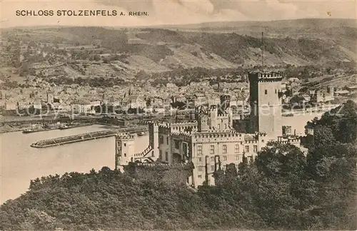 AK / Ansichtskarte Oberlahnstein Schloss Stolzenfels Kat. Lahnstein