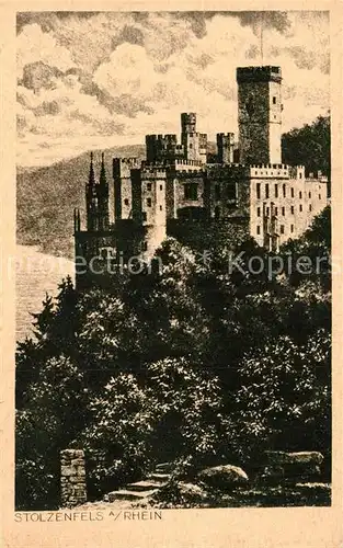 AK / Ansichtskarte Oberlahnstein Schloss Stolzenfels Kat. Lahnstein