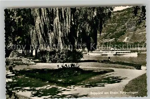 AK / Ansichtskarte Boppard Rhein Parkanlagen Kat. Boppard