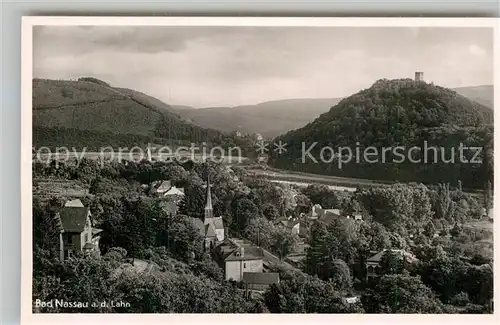 AK / Ansichtskarte Nassau Bad Panorama Kat. Nassau Lahn