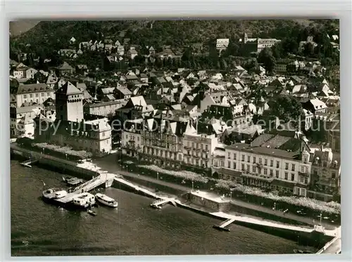 AK / Ansichtskarte Boppard Rhein Panorama Fliegeraufnahme Kat. Boppard