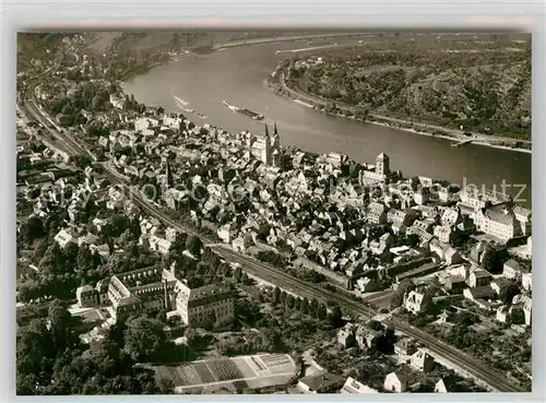 AK / Ansichtskarte Boppard Rhein Fliegeraufnahme Kat. Boppard