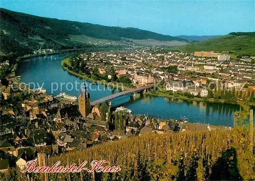 AK / Ansichtskarte Bernkastel Kues Gesamtansicht  Kat. Bernkastel Kues