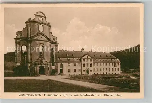 AK / Ansichtskarte Grosslittgen Kloster Himmerod Kirchenruine Kat. Grosslittgen