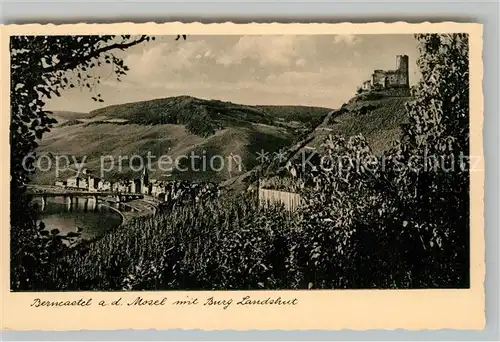 AK / Ansichtskarte Bernkastel Kues Burgruine Landshut Kat. Bernkastel Kues