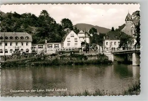 AK / Ansichtskarte Dausenau Hotel Lahnhof Kat. Dausenau