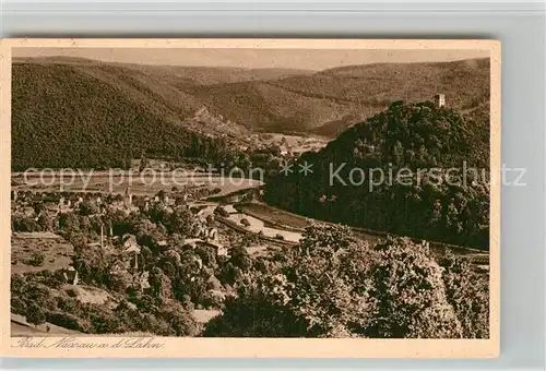 AK / Ansichtskarte Bad Nassau Teilansicht mit Burgberg Kat. Nassau Lahn