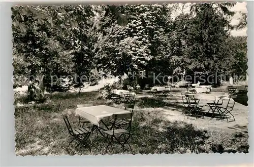 AK / Ansichtskarte Eisenschmitt Hotel Huels Garten Kat. Eisenschmitt