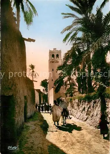 AK / Ansichtskarte Biskra Ras el Guerriah Palmiers Collection Artistique l Afrique Kat. Algerien