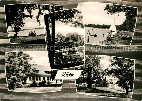 AK / Ansichtskarte Paetz Badestrand am See Gaststaette Handabzug Kat. Bestensee