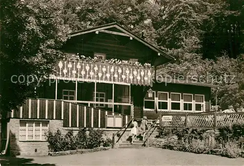 AK / Ansichtskarte Wernigerode Harz HO Gaststaette Christianental Kat. Wernigerode