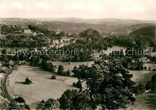 AK / Ansichtskarte Greiz Thueringen Panorama Kat. Greiz