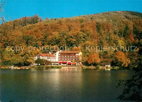 AK / Ansichtskarte Bad Lauterberg Kurhotel Wiesenbeker Teich  Kat. Bad Lauterberg im Harz