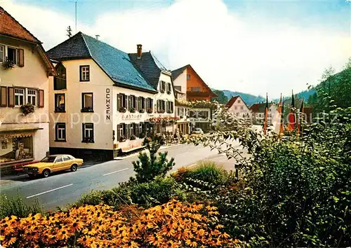 AK / Ansichtskarte Schenkenzell Gasthof Ochsen  Kat. Schenkenzell Schwarzwald