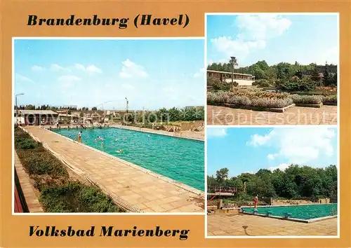 AK / Ansichtskarte Brandenburg Havel Volksbad Marienberg Kat. Brandenburg